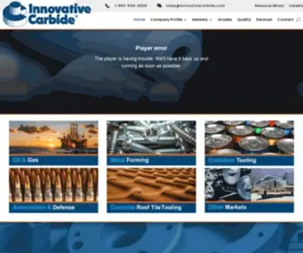 Innovativecarbide.com(Innovative Carbide) Screenshot