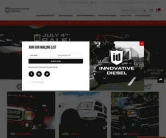 Innovativediesel.com(Innovative Diesel Performance) Screenshot