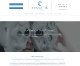 Innovativeeye.net(Rogers AR optometrist) Screenshot