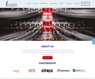 Innovativeintegration.net(Provides IT Solutions) Screenshot