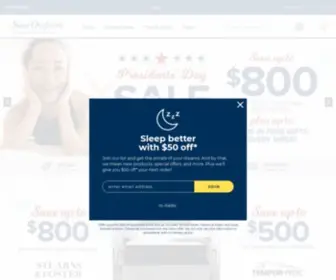 Innovativemattresssolutions.com(Shop Tempur) Screenshot