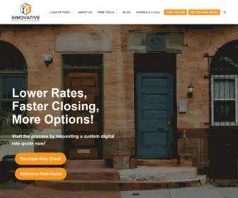 Innovativemtgbrokers.com(Mortgage Broker Philadelphia PA) Screenshot