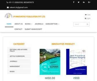 Innovativepublication.com(IP Innovative Publication Pvt) Screenshot