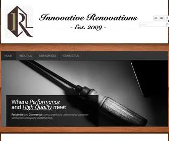 Innovativerenovationspro.com(Innovative Renovations) Screenshot