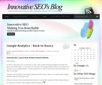 Innovativeseo.net(SEO Blog) Screenshot