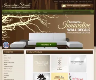 Innovativestencils.com(Innovative Stencils) Screenshot