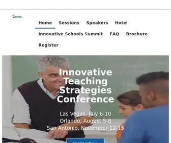 Innovativeteach.com(Innovative Teaching Strategies Conference) Screenshot