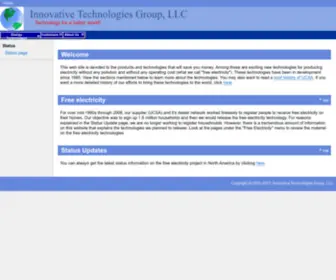 Innovativetech.us(Innovative Technologies Group) Screenshot