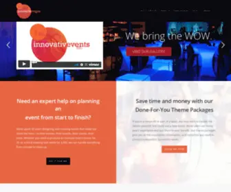 Innovativevents.com(Meeting and Event Planner) Screenshot