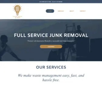 Innovativewastellc.com(Junk Removal Virginia Beach) Screenshot