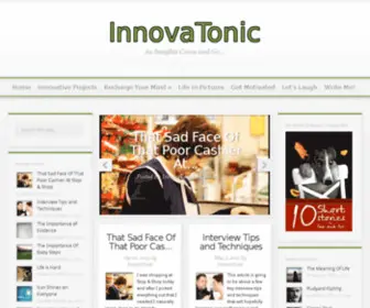 Innovatonic.com(Innovation is Invigorating) Screenshot