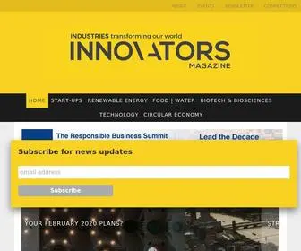 Innovatorsmag.com(Innovators Magazine) Screenshot