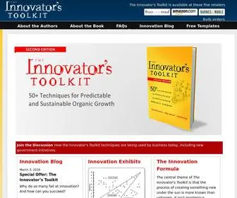 Innovatorstoolkit.com(The Innovator's Toolkit) Screenshot