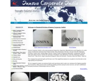 Innovawatertreatment.com(Water Treatment Chemicals India) Screenshot