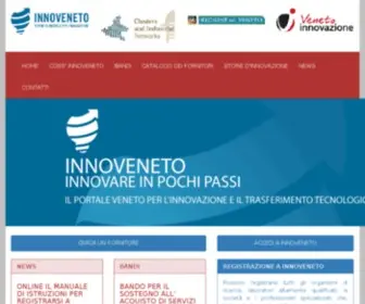 Innoveneto.org(Innovazione) Screenshot