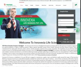 Innovexia.com(Innovexia Life Sciences) Screenshot