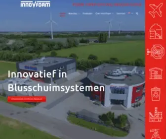 InnovFoam.nl(Blusschuimsysteem op maat) Screenshot