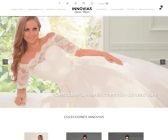 Innovias.es(Vestidos de novia alta costura low cost) Screenshot