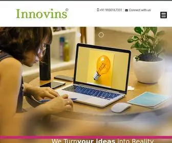 Innovins.com(Website Designers in Mumbai) Screenshot