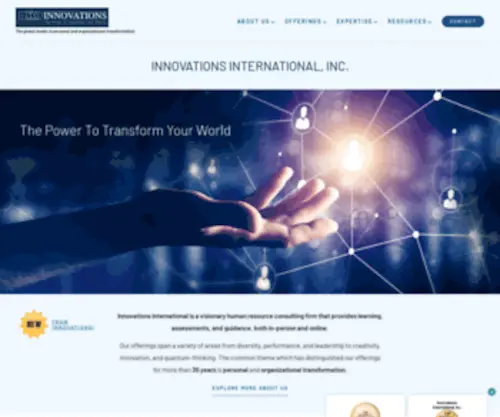 Innovint.com(Innovations International) Screenshot