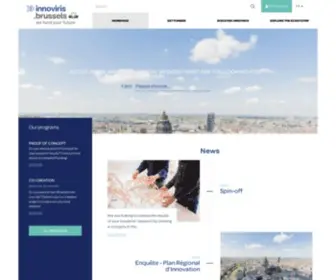 Innoviris.be(Empowering research) Screenshot