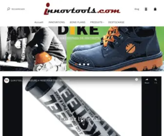 Innovtools.com(Bienvenue) Screenshot