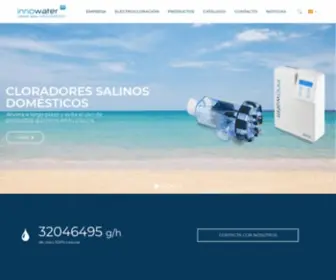 Innowater.es(Empresa líder en sistemas de cloración salina) Screenshot