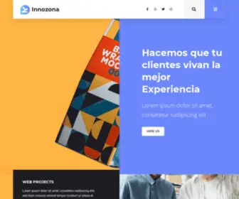 Innozona.com(Agencia de Diseño Web) Screenshot