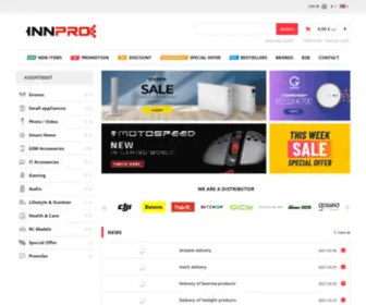 Innpro.pl(INNPRO Dystrybutor przyszłości) Screenshot