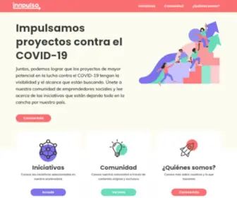 Innpulso.pe(Buscamos proyectos contra el Covid) Screenshot