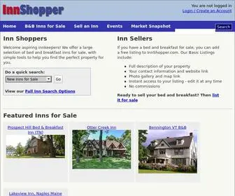 Innshopper.com(Bed and Breakfast Inns for Sale at InnShopper.com) Screenshot