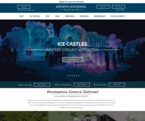 Innsofgenevanational.com(Geneva National Resort & Club) Screenshot