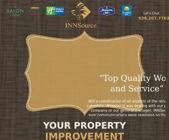 Innsourcehospitality.com(Your Property Improvement Partner) Screenshot