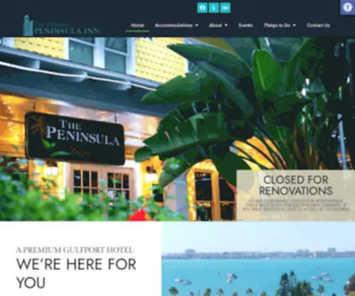 Innspa.net(The Historic Peninsula Inn) Screenshot