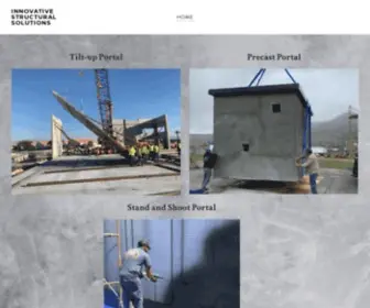 Innstruct.com(INNOVATIVE STRUCTURAL SOLUTIONS) Screenshot