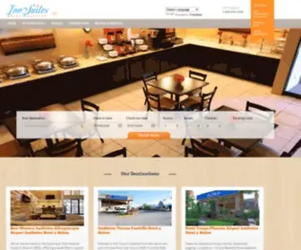 Innsuites.com(InnSuites Hotel Management Company Phoenix) Screenshot