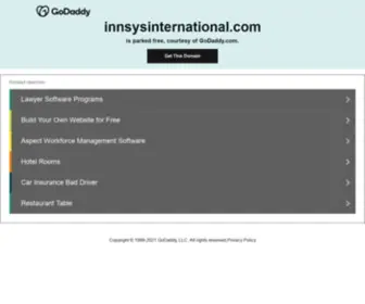 Innsysinternational.com(INNSYS International) Screenshot