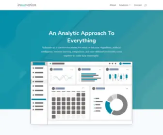 Innuevation.com(Analytic SaaS Solutions) Screenshot