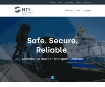 Innuserv.com(Nuclear Transport Solutions) Screenshot