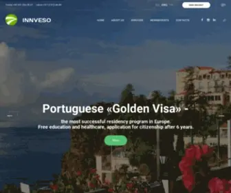 Innveso.com(Get best service in residence permit with our unique experience) Screenshot