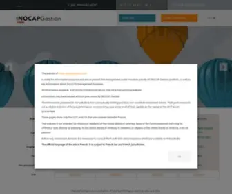 Inocapgestion.com(INOCAP Gestion) Screenshot