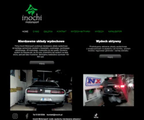 Inochi.pl(Motorsport) Screenshot