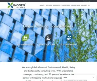 Inogenet.com(Environment, Health & Safety, Sustainability consulting) Screenshot