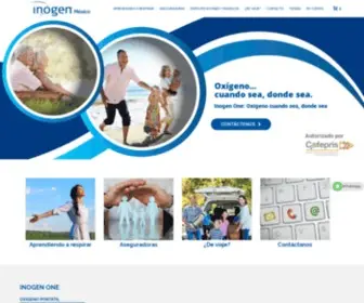 Inogenmexico.com(Oxigeno portatil) Screenshot