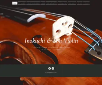 Inokuchiviolin.com(inokuchiviolin) Screenshot