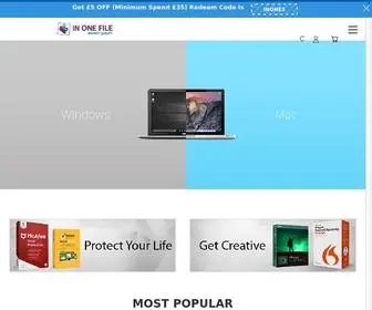 Inonefile.co.uk(IN ONE FILE) Screenshot