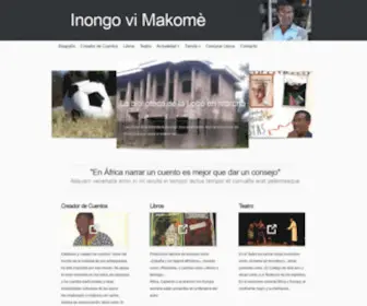 Inongovimakome.com(Inongo vi Makomè) Screenshot