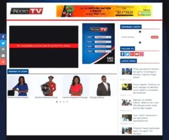 Inoorotv.co.ke(INOORO TV) Screenshot