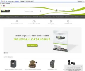 Inorea.com(Fournisseur industriel en composant d'électricité et d'Automatisme haut de gamme) Screenshot