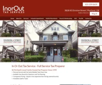 Inorouttaxservice.com(In or Out Tax Service) Screenshot